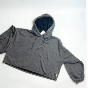Free People Movement Work It Out Grey Hoodie NWT - Size Medium